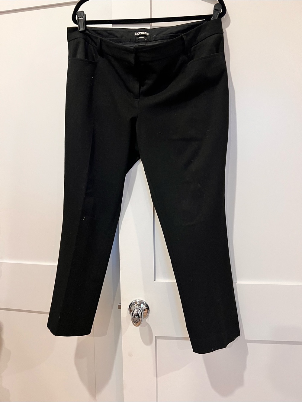 Express Women’s Columnist Black Slim Dress Pants